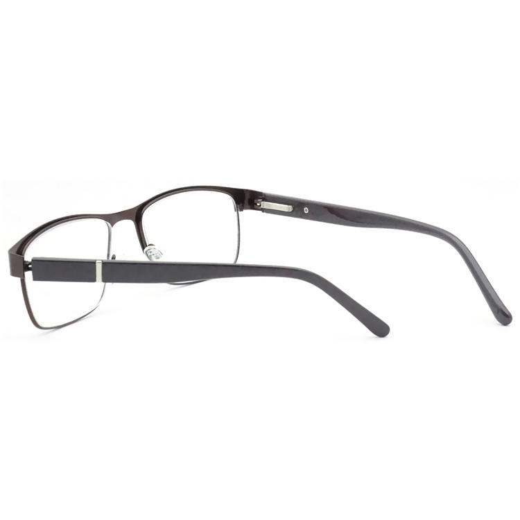 Dachuan Optical DRM368025 China Supplier Browline Metal Reading Glasses With Plastic Legs (14)